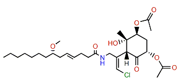 6,8-di-O-Acetylmalyngamide 2